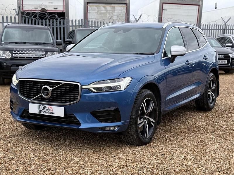 Used Volvo XC60 R-Design 190 HP (139 kW) 2018 Blue SUV