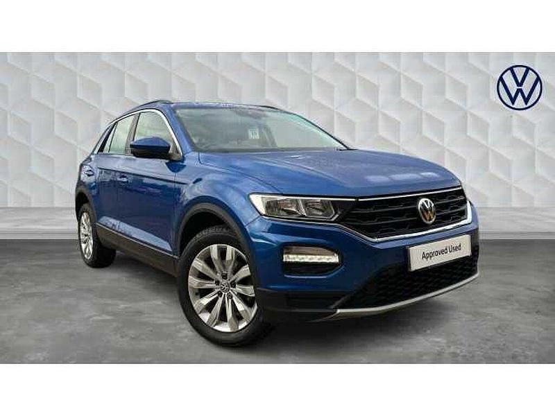 Blue Used 2019 VW T-Roc SE SUV | £12,700 (Fair price) - Image 1/4