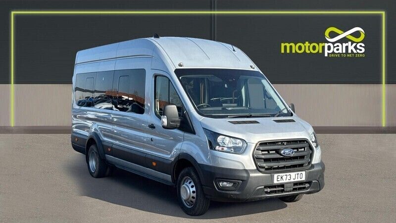 Silver metallic Used 2023 Ford Transit Trend MPV | £28,000 (Expensive) - Image 1/4