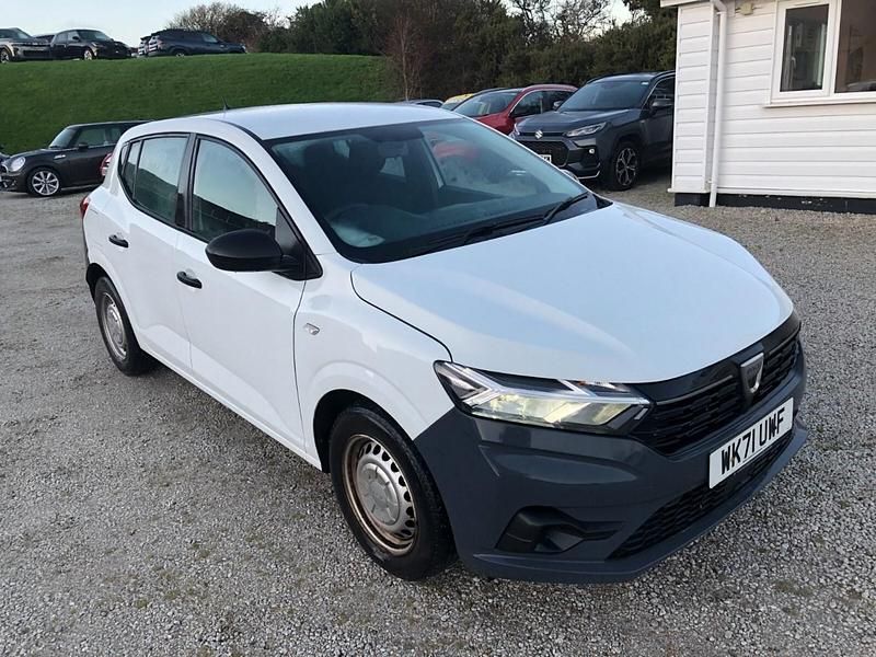 White Used 2022 Dacia Sandero Acces Hatchback | £7,497 (Super price) - Image 1/4