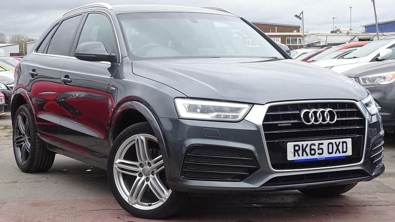 Begagnad Audi Q3 S-line plus 184 HK (135 kW) 2015 Grå SUV