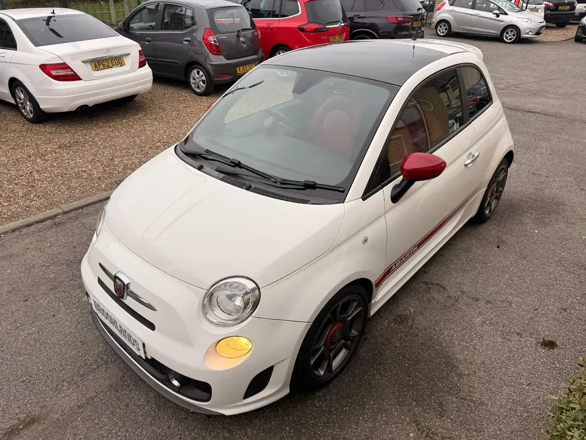 Used Abarth 500 2009 White Hatchback