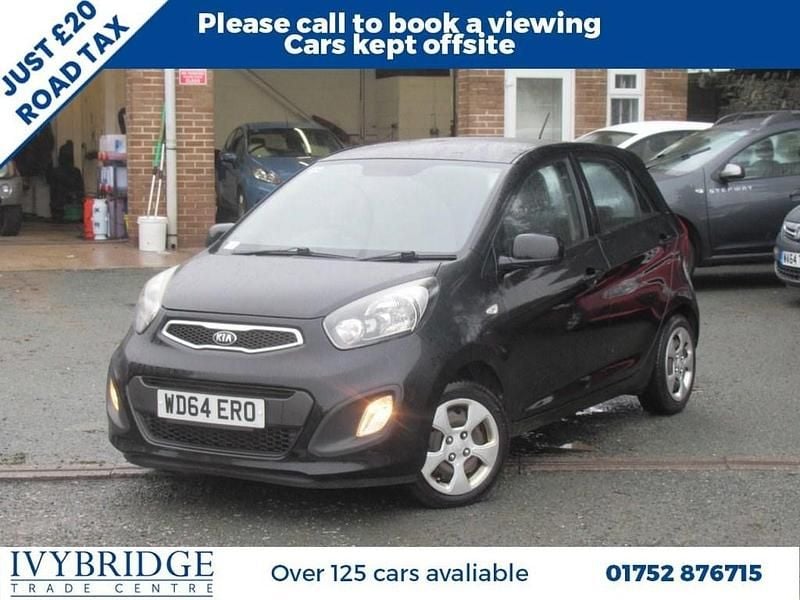 Black Used 2015 Kia Picanto 2 Hatchback | £3,995 (Fair price) - Image 1/2