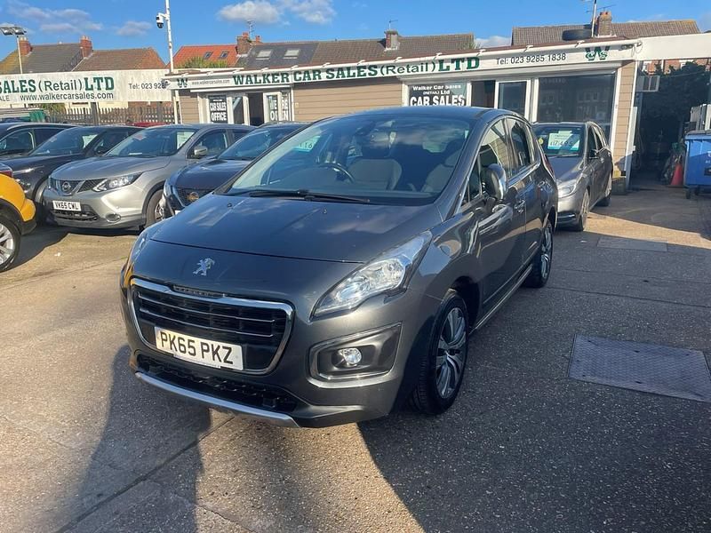 Grey Used 2015 Peugeot 3008 Active Hatchback | £5,995 (Fair price) - Image 1/4