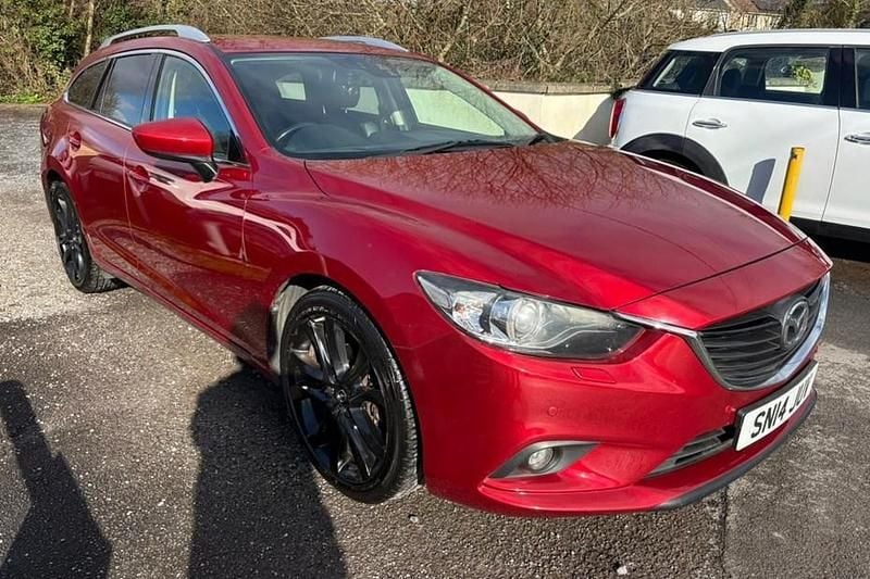 Used Mazda 6 Inclusive 175 HP (128 kW) 2014 Red Estate