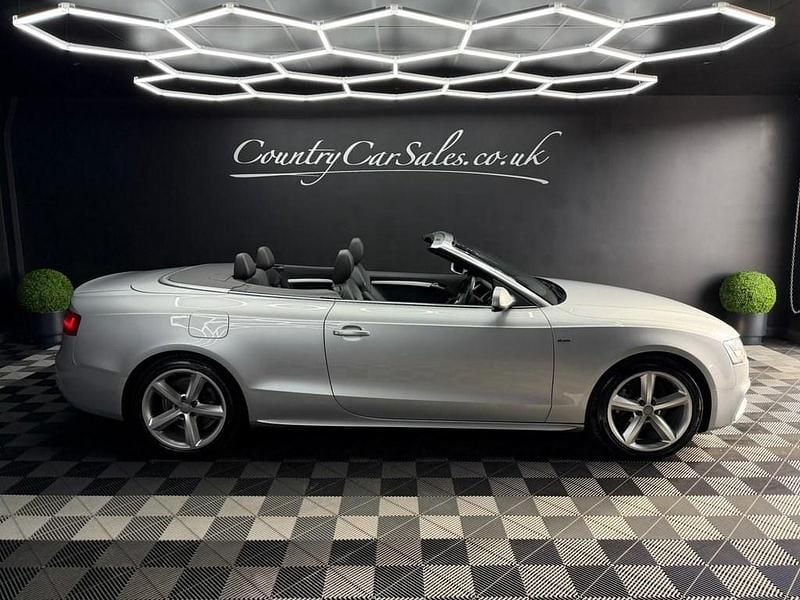 Used Audi A5 Cabriolet S-Line 2012 Silver Cabriolet