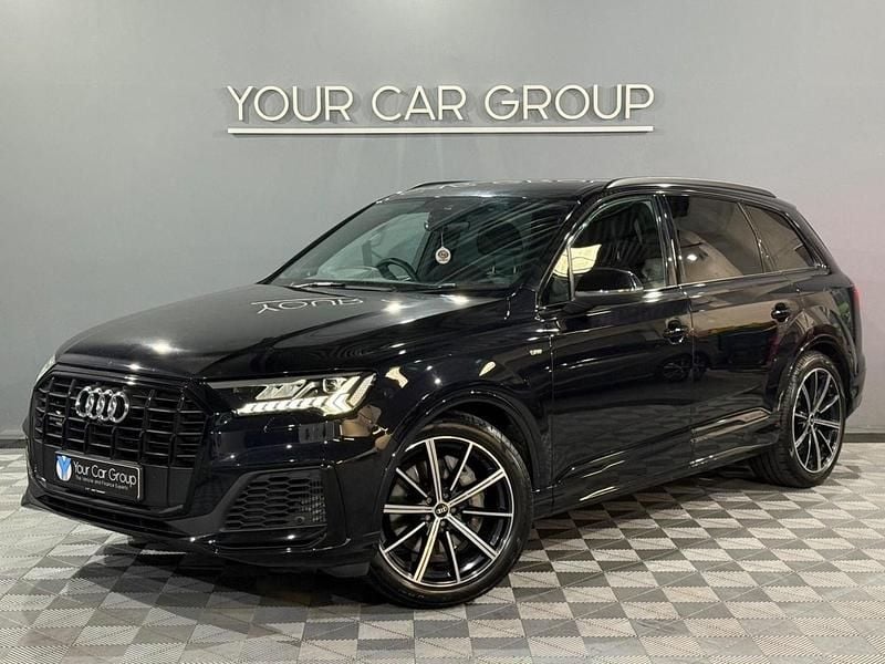 Used Audi Q7 Black Edition 340 HP (250 kW) 2021 Black SUV