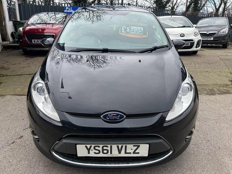 Used Ford Fiesta Zetec 2012 Black Hatchback