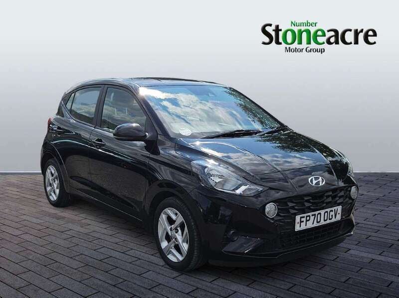 Black Used 2020 Hyundai i10 SE Hatchback | £10,995 (Expensive) - Image 1/4