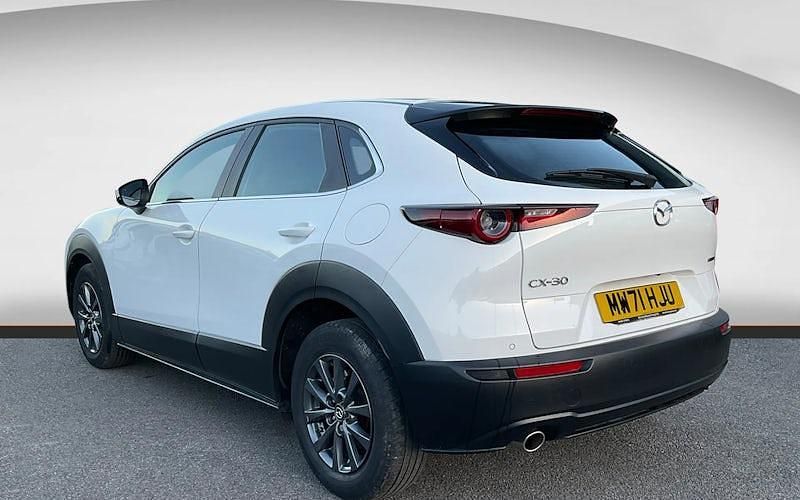 Begagnad Mazda CX-30 122 HK (89 kW) 2022 Vit SUV