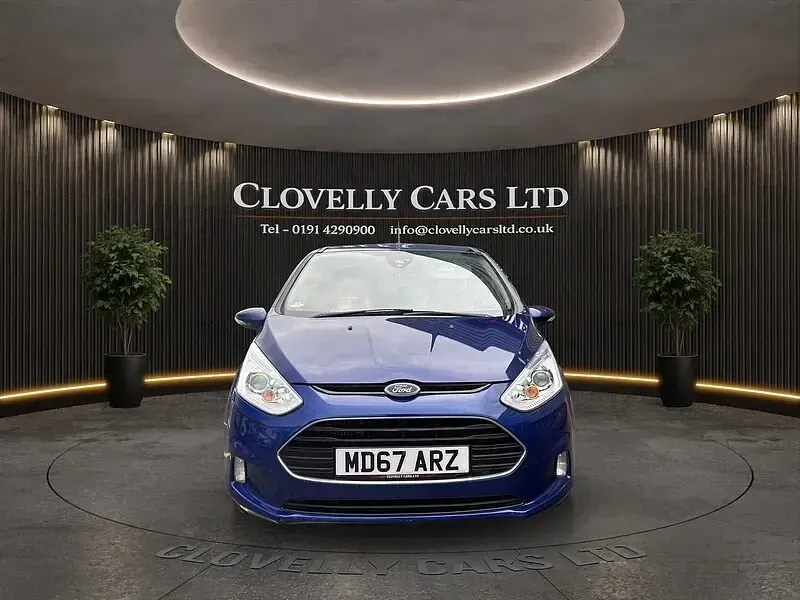 Used Ford B-MAX Titanium 100 HP (73 kW) 2018 Blue MPV