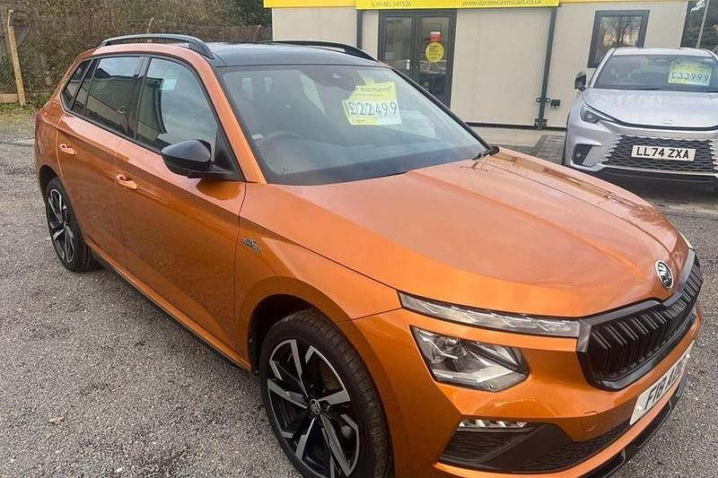 Used Skoda Kamiq Monte Carlo 2024 Orange SUV