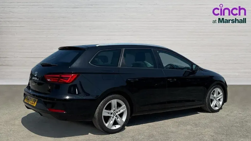 Used Seat Leon FR 130 HP (95 kW) 2018 Midnight black