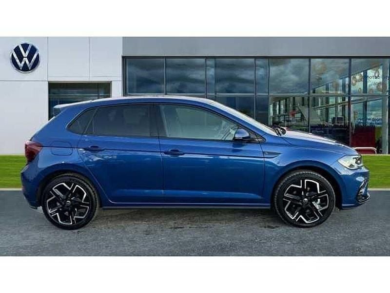 New VW Polo R-line 115 HP (84 kW) 2025 Reef blue metallic Hatchback