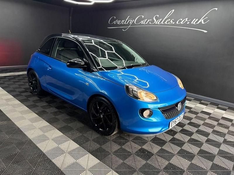 Used Vauxhall Adam S 70 HP (51 kW) 2017 Blue Hatchback