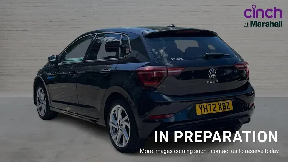 Used VW Polo Style 95 HP (69 kW) 2022 Black Hatchback