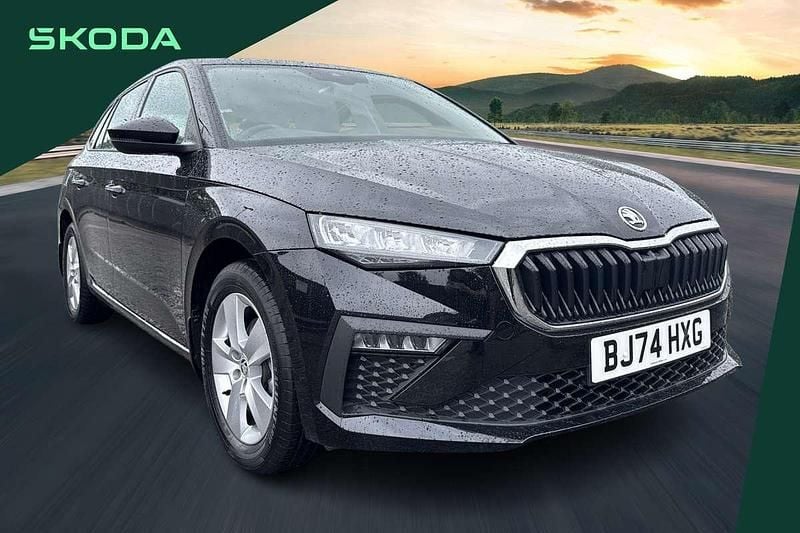 Black Used 2024 Skoda Scala SE Hatchback | £16,339 (Fair price) - Image 1/4