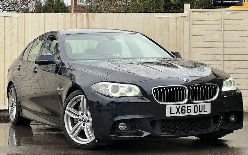 Used BMW 530 M Sport 258 HP (189 kW) 2016 Black Sedan