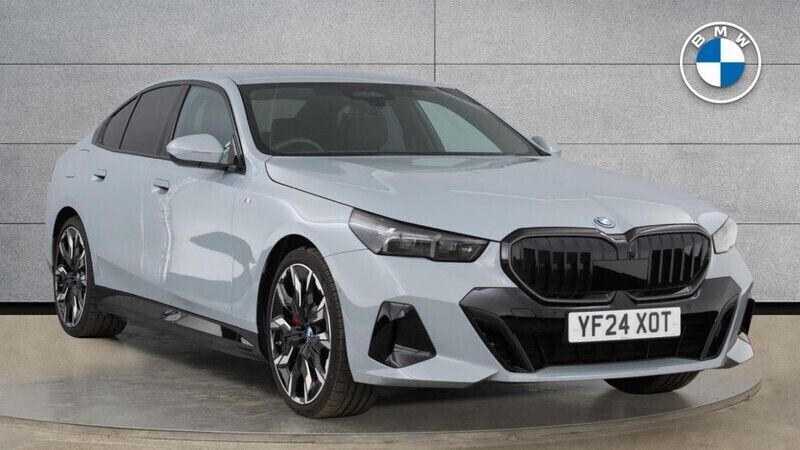 Grey Used 2024 BMW 550e M Sport | £62,890 - Image 1/4