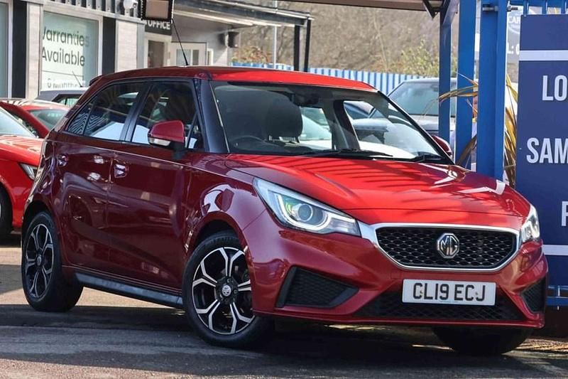 Used MG MG3 Excite 106 HP (77 kW) 2019 Red Hatchback