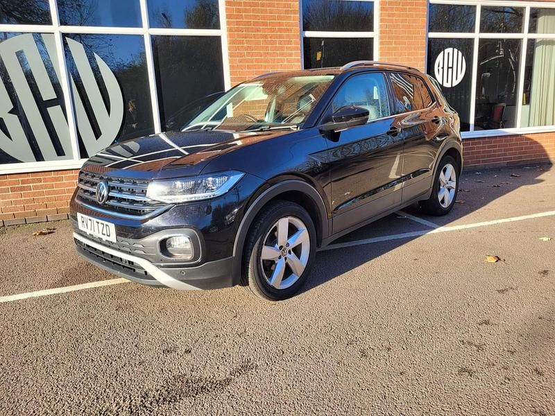 Used VW T-Cross SEL 110 HP (80 kW) 2021 Black SUV
