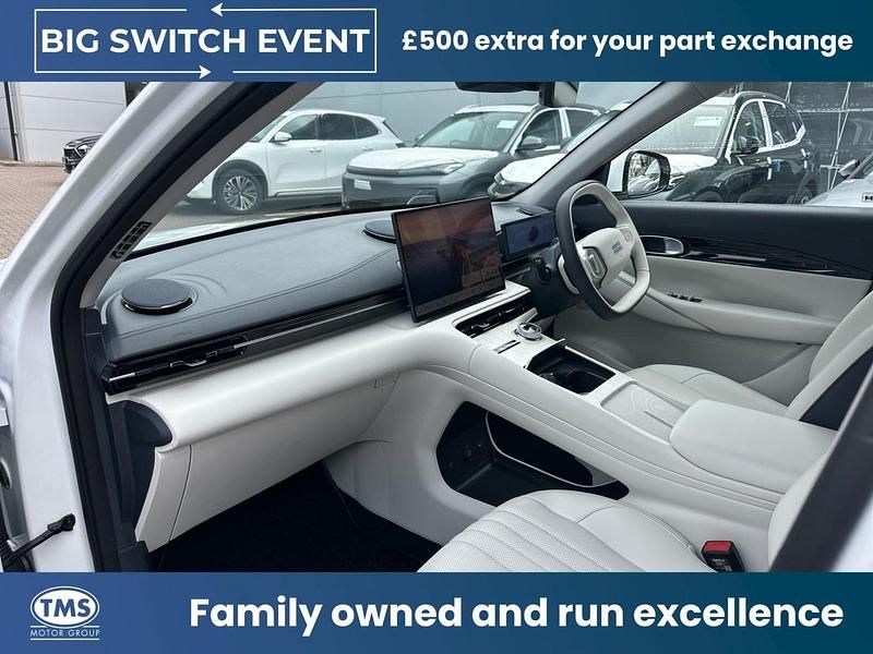 New Geely EX5 160 kW (218 HP) 2026 White SUV