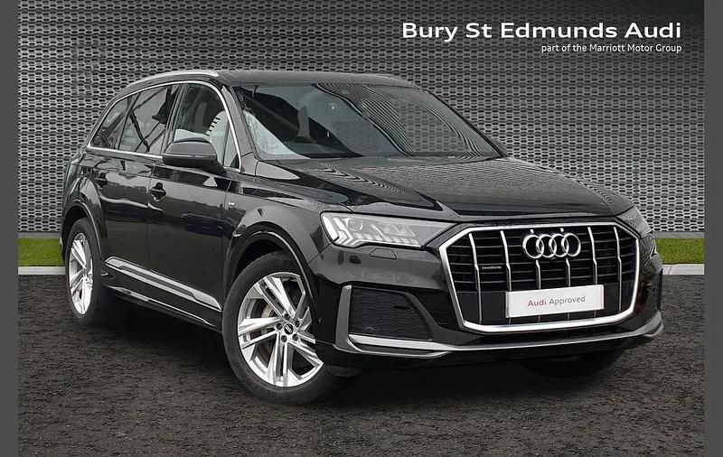 Used Audi Q7 S-Line 281 HP (206 kW) 2022 Black SUV