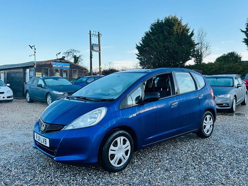 Begagnad Honda Jazz S 90 HK (66 kW) 2011 Blå Halvkombi