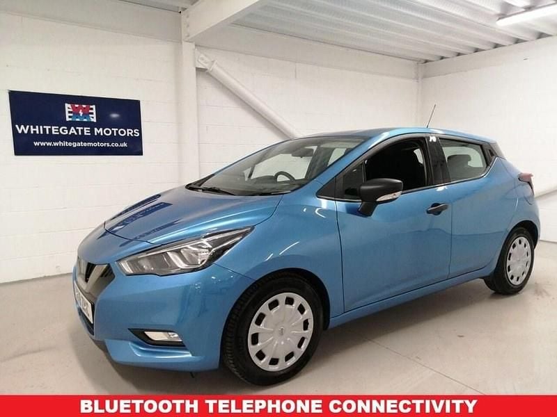 Used Nissan Micra Visia 90 HP (66 kW) 2018 Blue Hatchback
