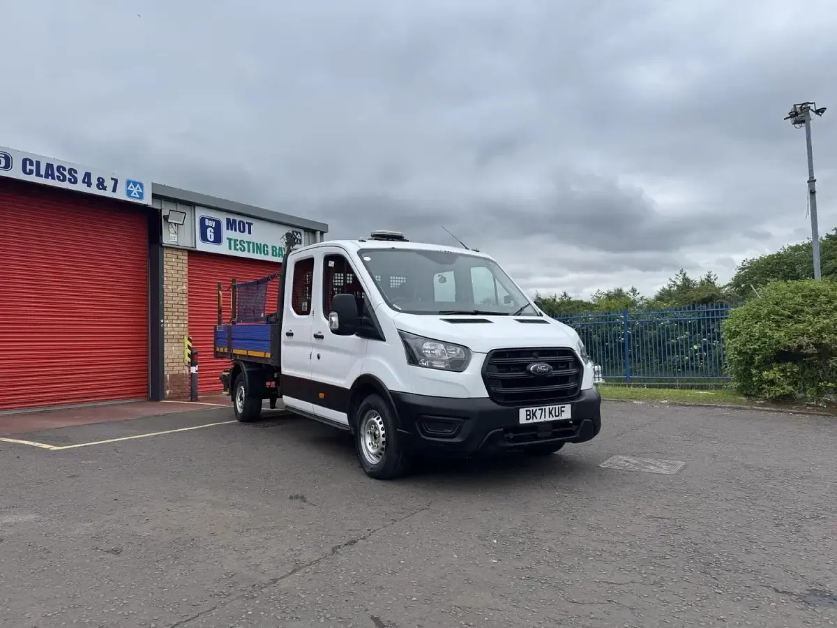 Used Ford Transit S 130 HP (95 kW) 2022 White Van