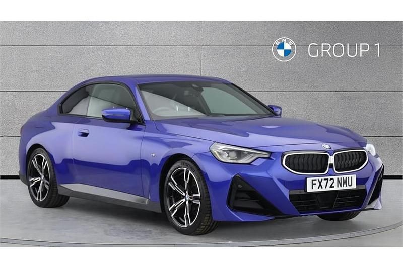 Used BMW 220 M Sport 184 HP (135 kW) 2022 Portimao blue Coupe