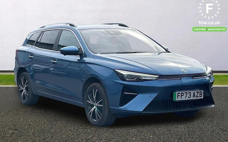 Used MG MG5 EV Trophy 114 kW (156 HP) 2022 Blue Estate