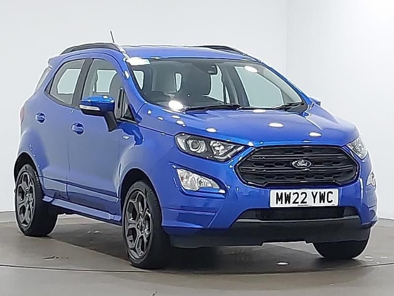 Blue Used 2022 Ford Ecosport ST-Line SUV | £14,298 (Fair price) - Image 1/4