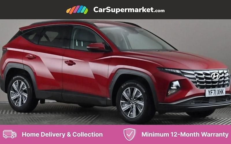 Red Used 2022 Hyundai Tucson SE SUV | £19,197 (Super price) - Image 1/4