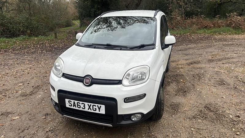 Used Fiat Panda 4x4 S 75 HP (55 kW) 2013 White Hatchback