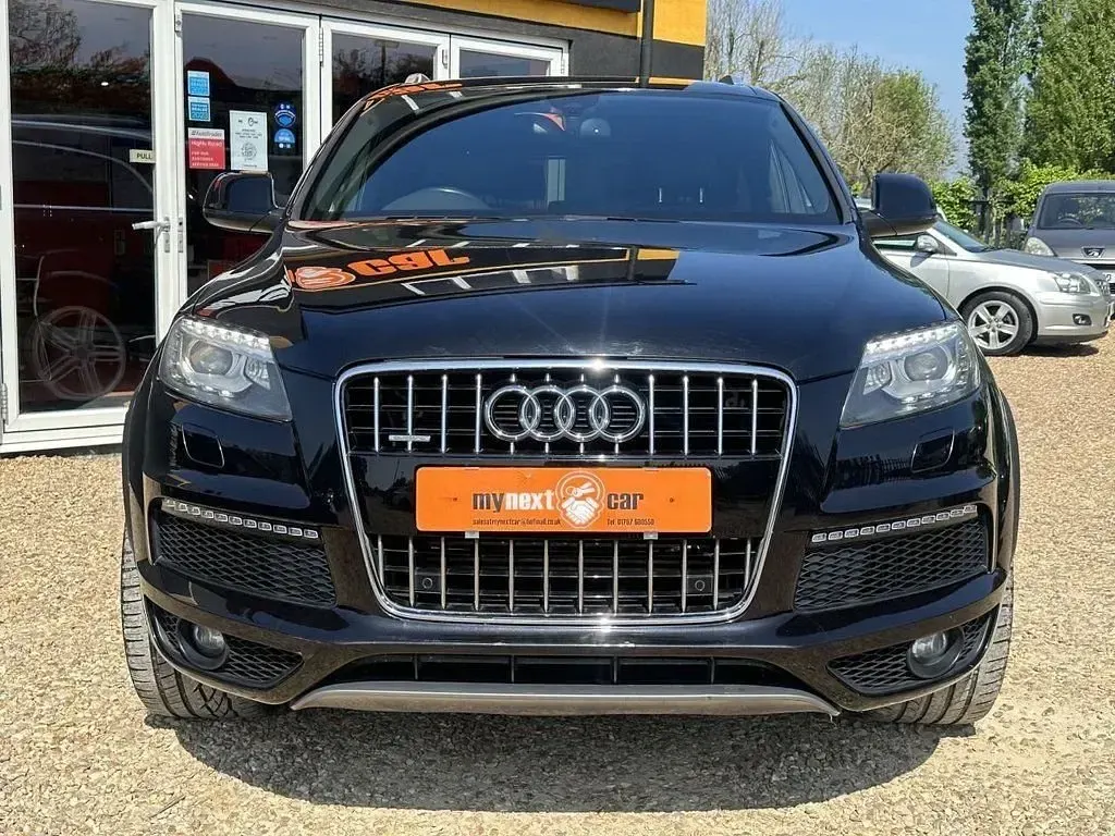 Used Audi Q7 S-line plus 245 HP (180 kW) 2014 Black SUV