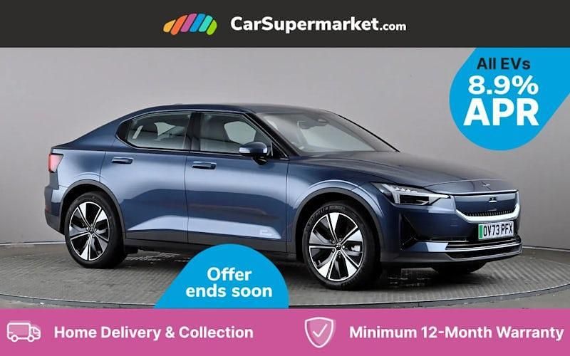 Blue Used 2023 Polestar 2 Long Range Single Motor Sedan | £26,197 (A bit pricey) - Image 1/3
