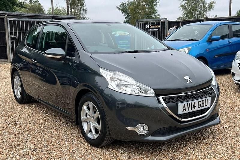 Grey Used 2014 Peugeot 208 Active Hatchback | £4,395 (Good price) - Image 1/1