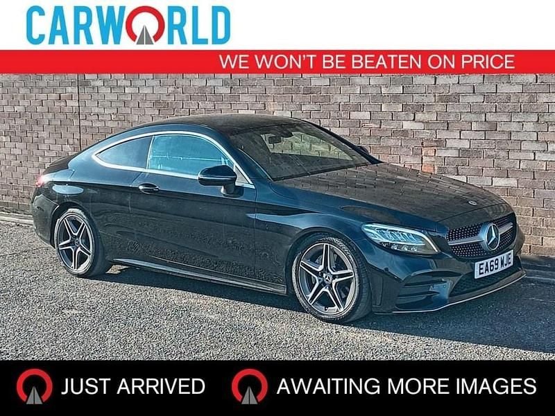 Black Used 2019 Mercedes C200 AMG line Coupe | £16,400 (Fair price) - Image 1/3