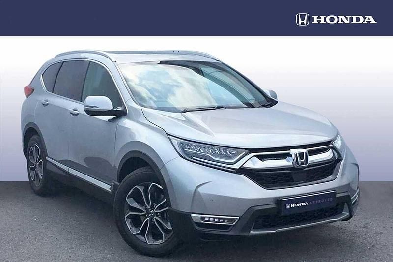Lunar silver Used 2022 Honda CR-V EX SUV | £28,480 (Fair price) - Image 1/4