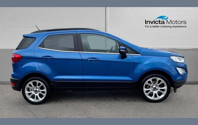Used Ford Ecosport Titanium 123 HP (90 kW) 2023 Blue SUV