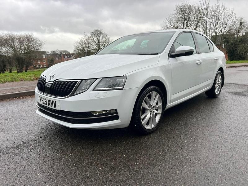 Used Skoda Octavia SE L 150 HP (110 kW) 2019 White Hatchback