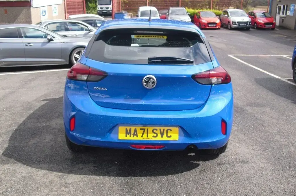 Used Vauxhall Corsa 75 HP (55 kW) 2021 Blue Hatchback