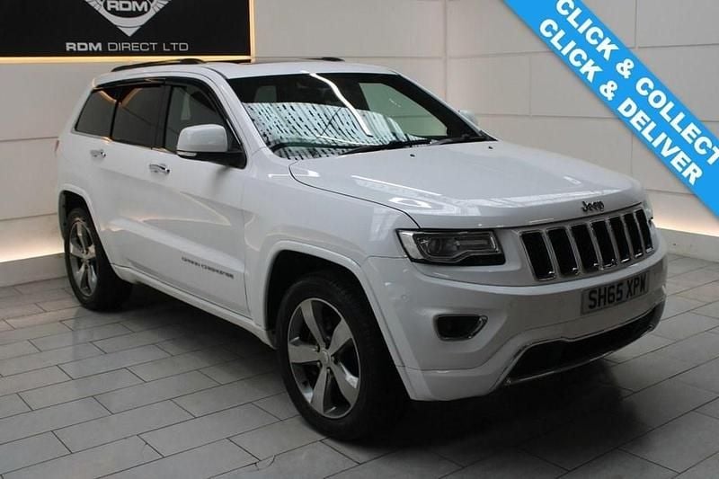 Used Jeep Grand Cherokee Overland 247 HP (181 kW) 2015 White SUV