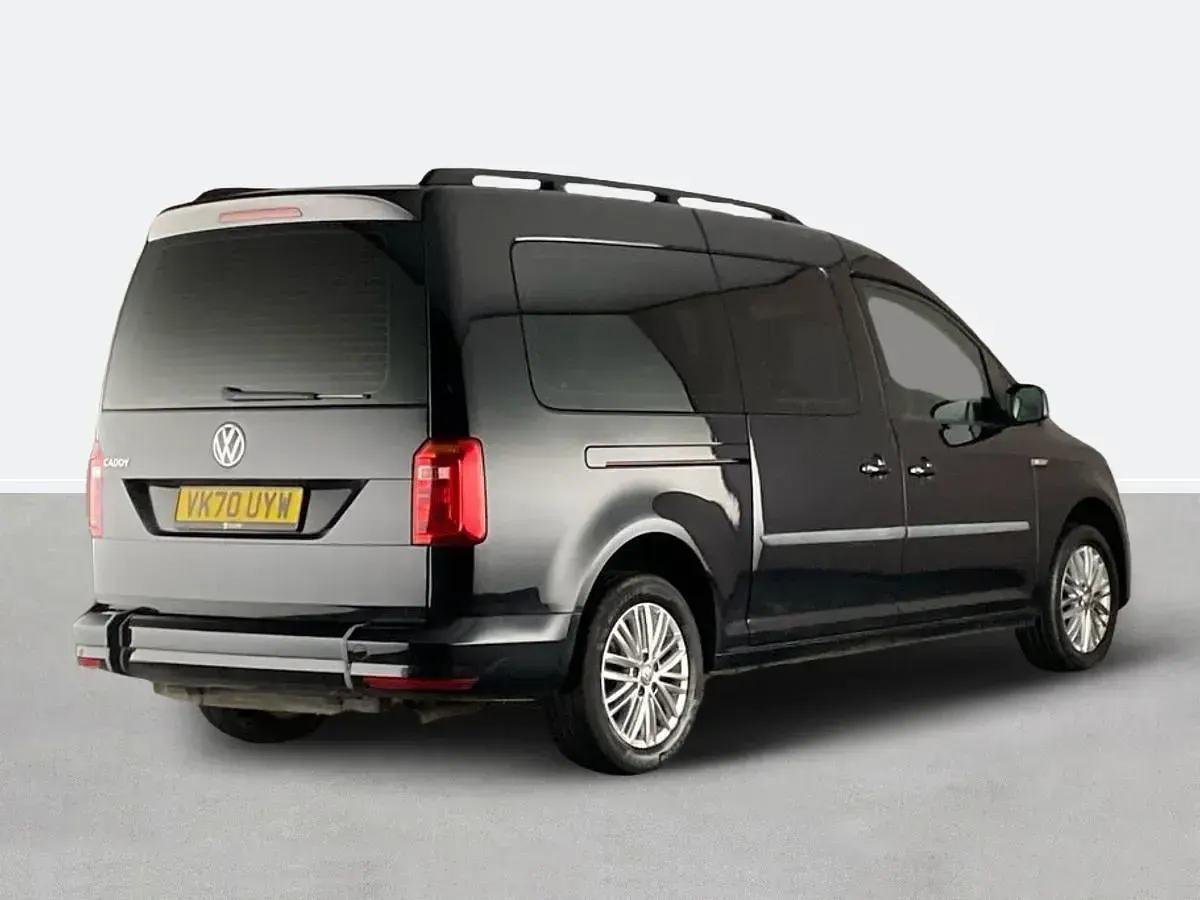 Begagnad VW Caddy Life 122 HK (89 kW) 2020 Svart Minibuss