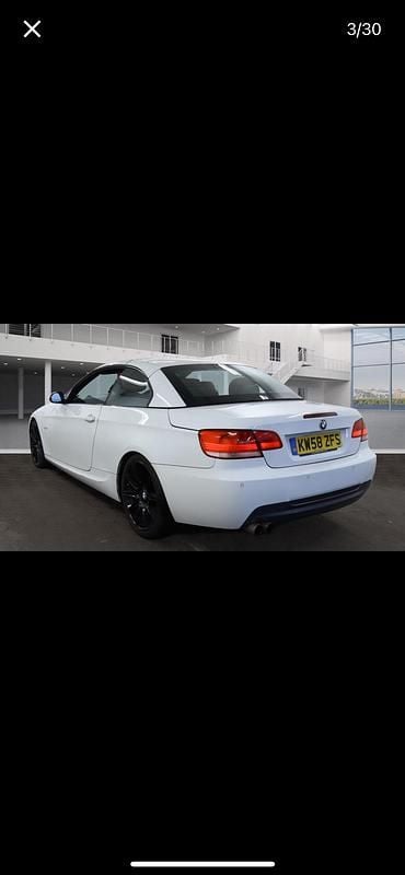 Used BMW 325 Cabriolet M Sport 2008 White Cabriolet