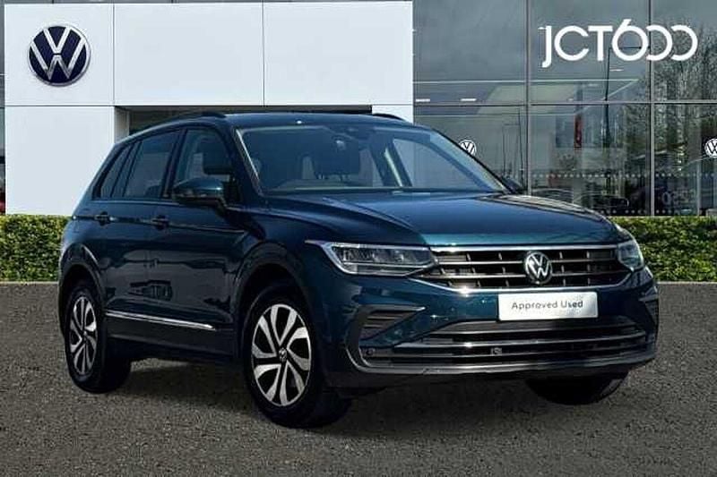 Used VW Tiguan Active 150 HP (110 kW) 2022 Blue SUV