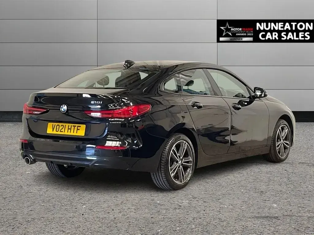 Used BMW 218 Sport Line 136 HP (100 kW) 2021 Black Coupe