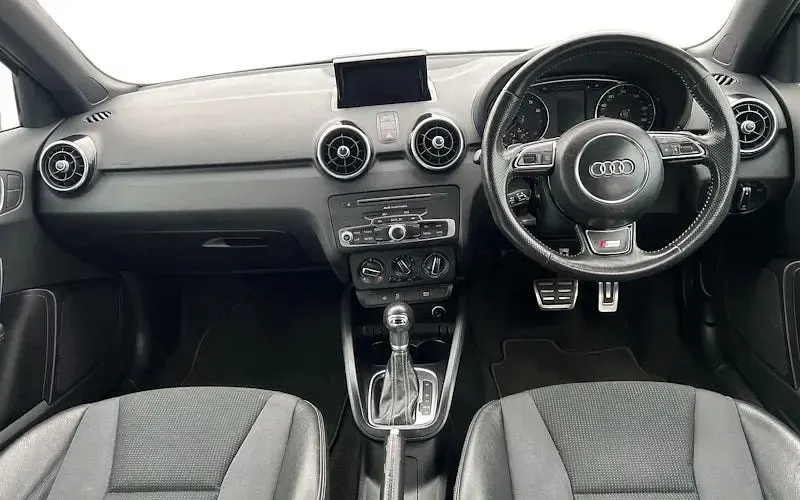 Used Audi A1 Sportback S-Line 125 HP (91 kW) 2018 Black Hatchback