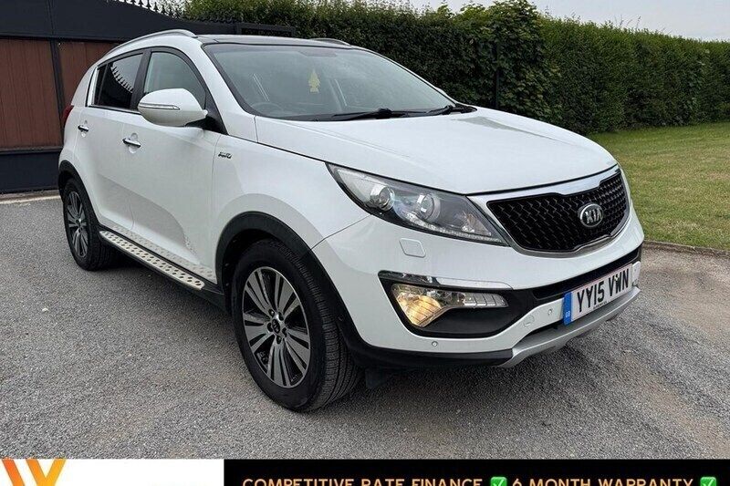 White Used 2015 Kia Sportage 4 SUV | £8,995 (Super price) - Image 1/1